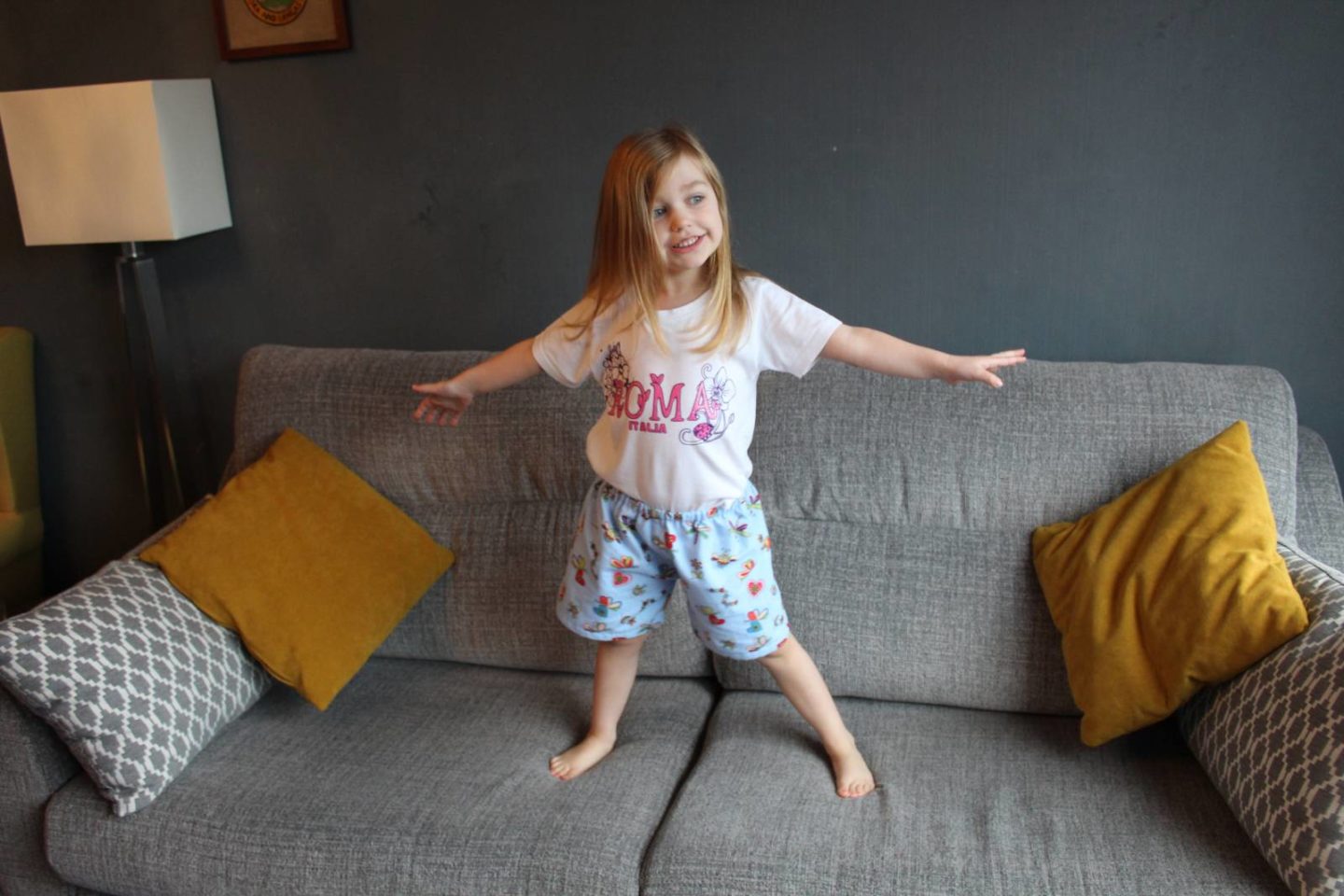 Kids Pyjama Shorts Without Using a Pattern