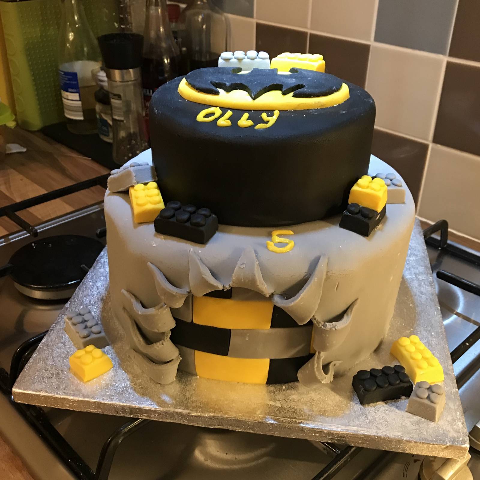 Lego Batman Birthday Cake