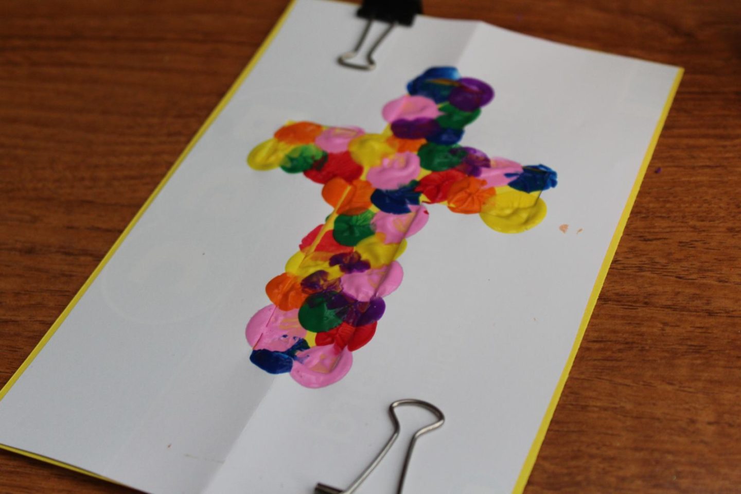 Cute Finger Print Easter Cards