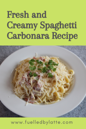 Fresh and Creamy Carbonara Sauce Recipe