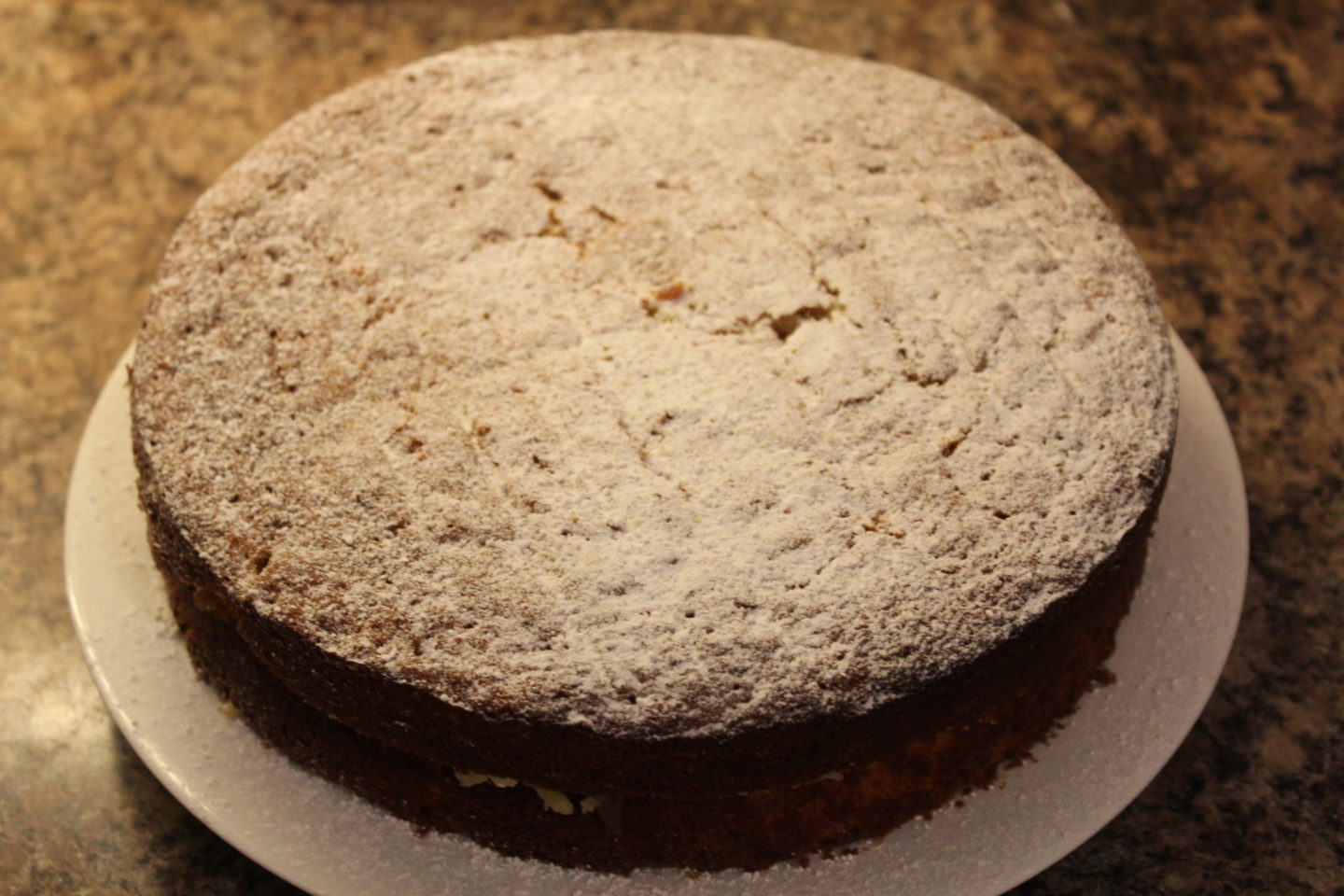 Parsnip and Lemon Sponge Cake