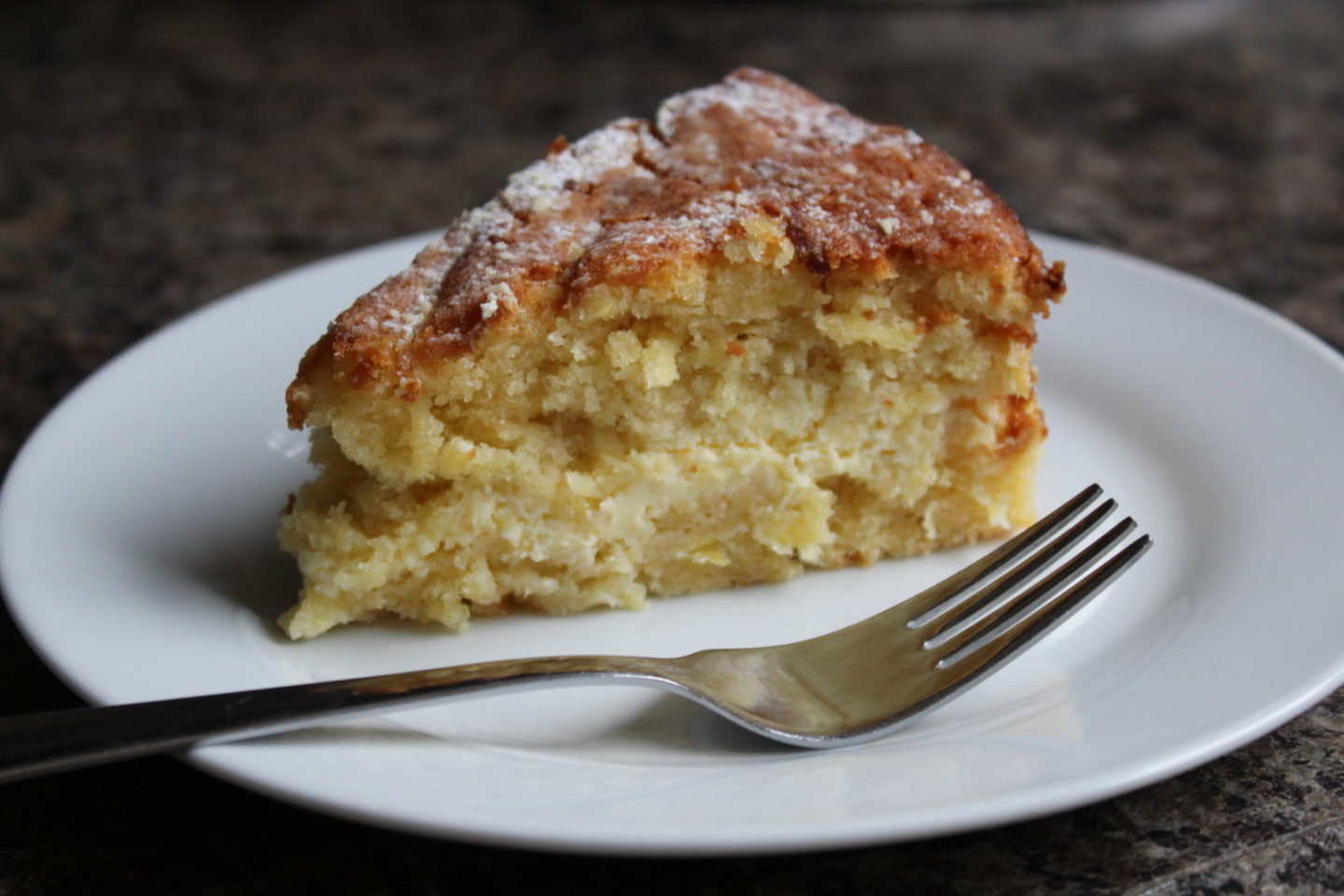 Parsnip and Lemon Sponge Cake