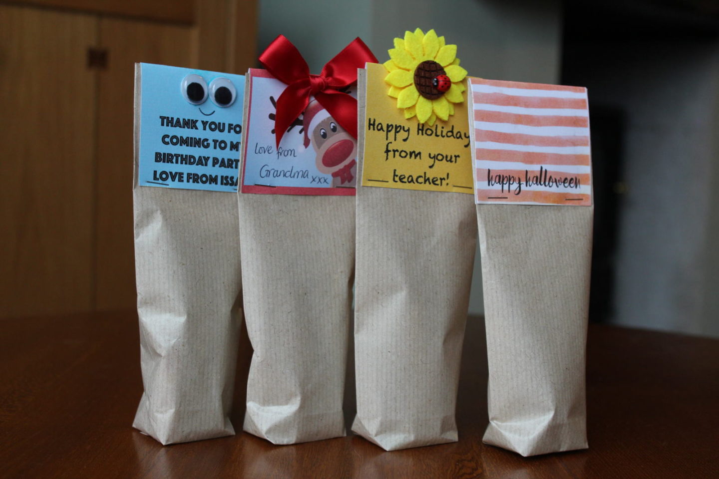 DIY Eco Friendly Party Bags