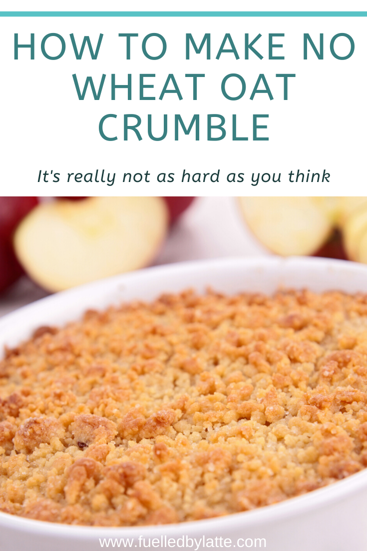 I can’t eat wheat so adapted a crumble recipe a few years ago so I could eat it too! This is another recipe that requires very little precision and is something that is great for pudding but also lovely cold for breakfast too!